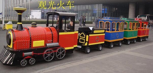 紅蘋果--無(wú)軌電瓶小火車